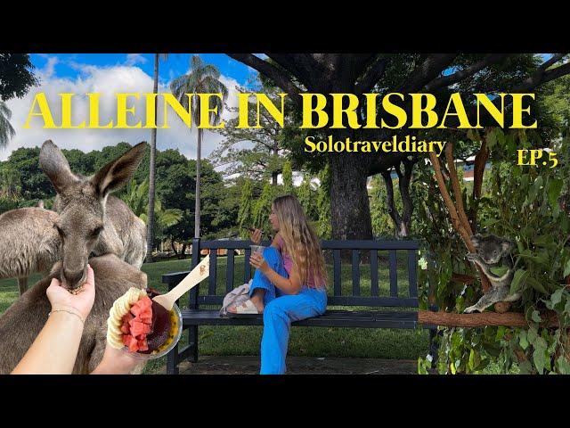 ALLEINE IN BRISBANE // EP. 5, Menschenmassen Anxiety, Shopping Haul, so journal ich, Ruhe finden