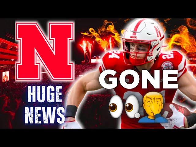 NEWS: Nebraska TE Thomas Fidone LEAVING THE TEAM| WHAT? | Husker Football Transfer Portal News