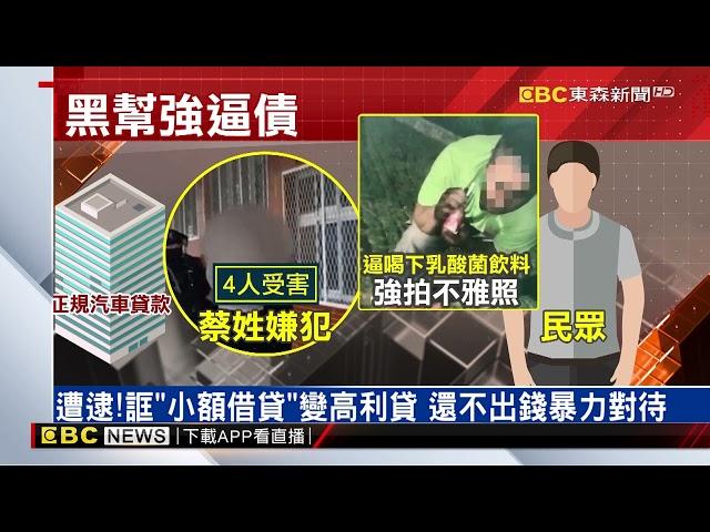 還不出錢「養樂多」討債！ 黑幫高利貸遭警掃蕩 @newsebc