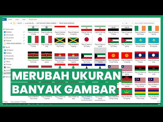 Cara Mudah Merubah Ukuran Banyak Gambar Secara Otomatis