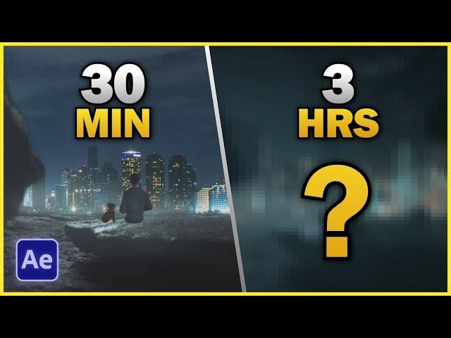 After Effects Challenge: 30 min VFX vs 3 hrs VFX | Episode 3