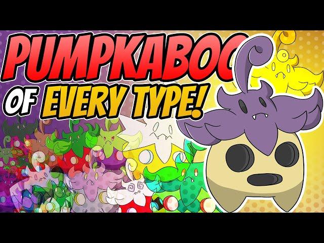 A PUMPKABOO of EVERY TYPE!