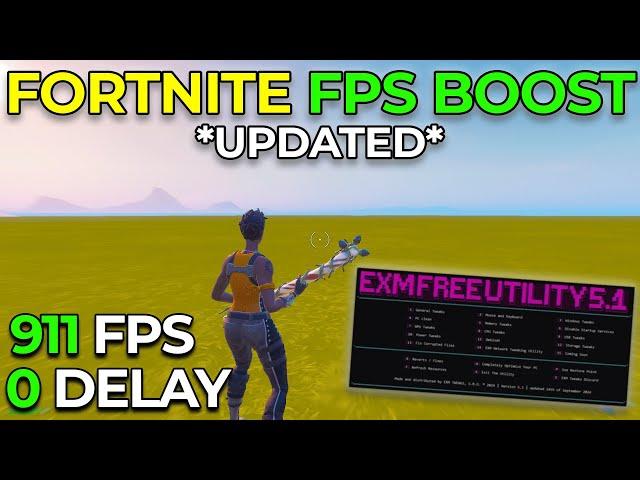 *ULTIMATE* Fps Boost Tool (Boost Fps, Lower Input Delay & Latency)