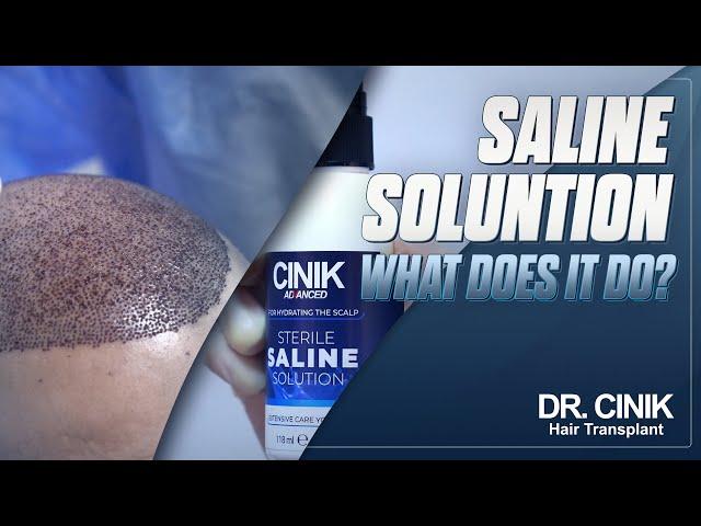 Dr.Cinik Hair Hospital | Saline Solution- What Does It Do?