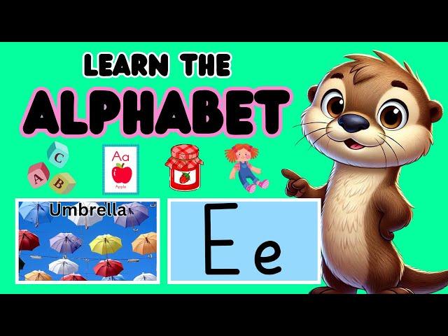 Learn the ALPHABET | EASY to FOCUS | Repetitive Visuals | Simple Learning | SPEECH Development