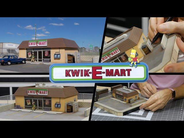 Building Springfield’s Iconic Kwik-E-Mart with a Laser Cutter