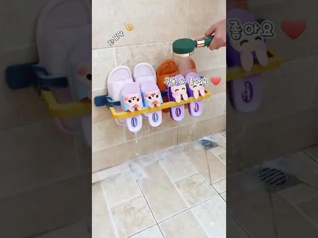 (광고)욕실 슬리퍼 정리하기 좋아요. #shorts
