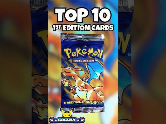 Top 10 Base Set 1st Edition Pokemon Cards