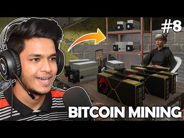 MAKING BILLION DOLLARS WITH BITCOIN MINING | INTERNET CAFE SIMULATOR 2 | HINDI #8