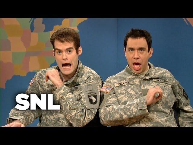 Weekend Update: The Gay Couple from New Jersey on Being in the Military - SNL