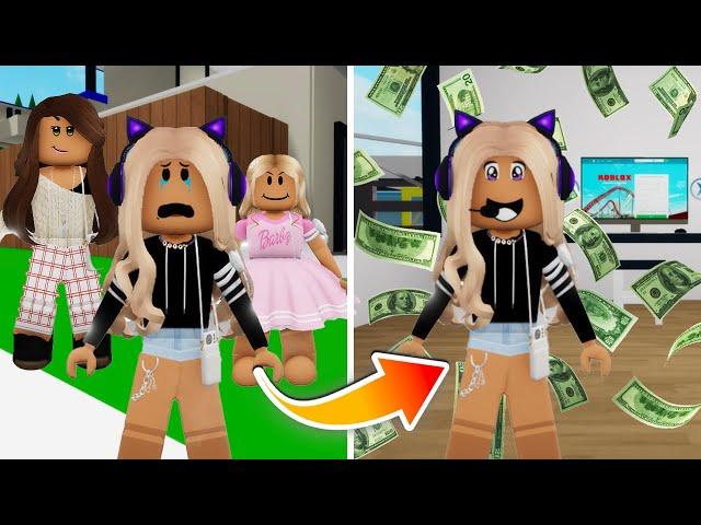 HATED CHILD BECAME A FAMOUS GAMER!! **BROOKHAVEN ROLEPLAY** | JKREW GAMING