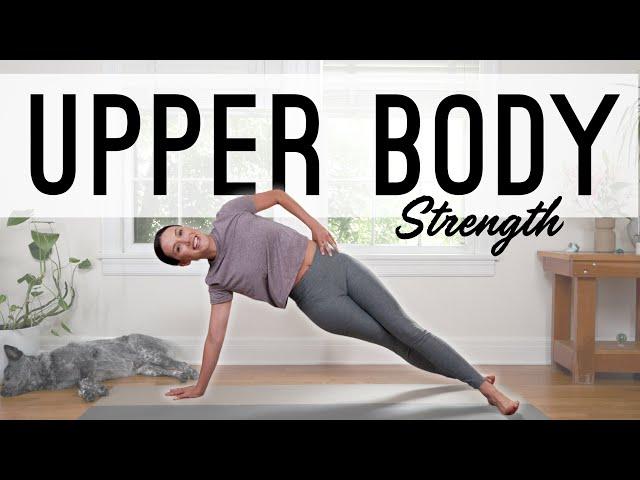 Yoga For Upper Body Strength  |   13-Minute Home Yoga