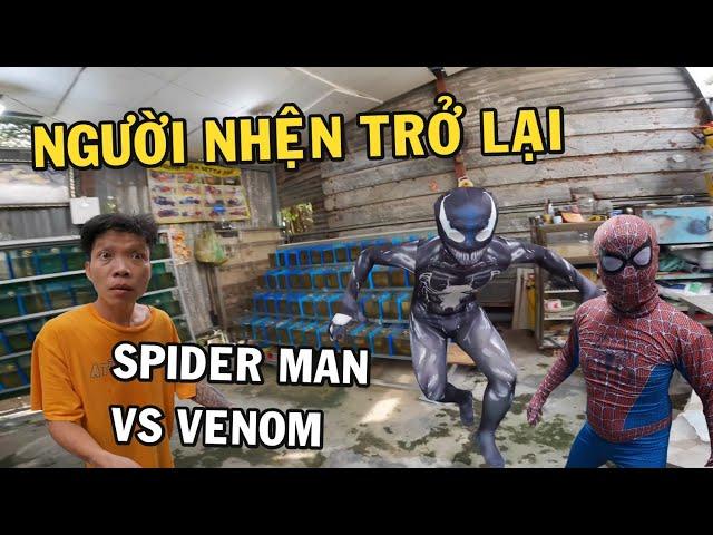 Người Nhện đã trở lại đối đầu Venom giải cứu ông chủ trại cá Betta