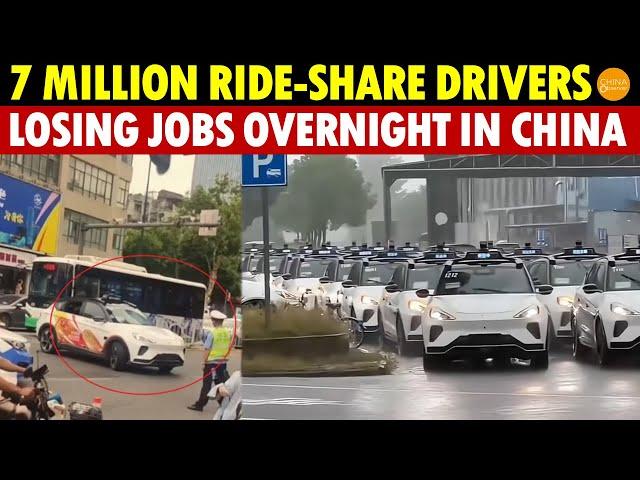 7 Million Ride-Share Drivers Jobless Overnight, as China’s Foolish Autonomous Cars Snatch Jobs