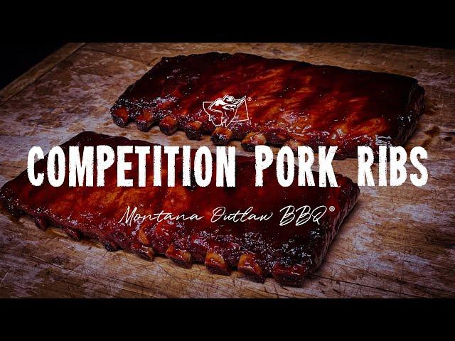 Championship Competition  Pork Ribs | Montanan Outlaw BBQ