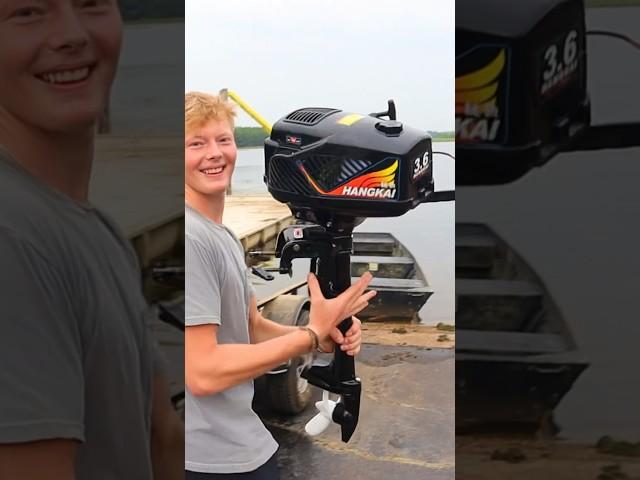 $160 Amazon Boat Motor Test! (full review on channel)