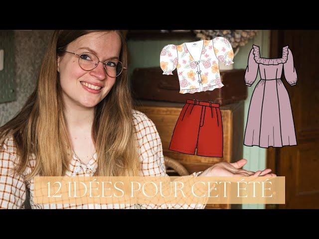 INSPIRATION COUTURE | 12 idées de patron à coudre pour cet été