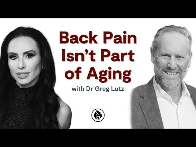 Stop Spinal Degeneration | Dr Greg Lutz