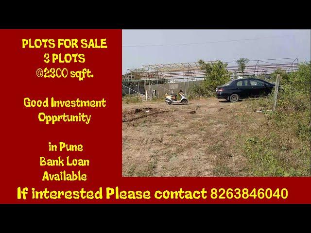 3 Plots for Sale in Pune Good Investment Opportunity