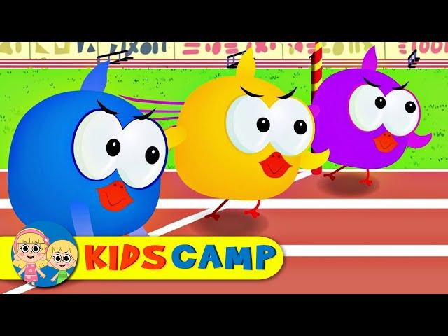 Lucky Ducky Cute Ducks in a Race | Fun Animated Cartoon Series For Kids