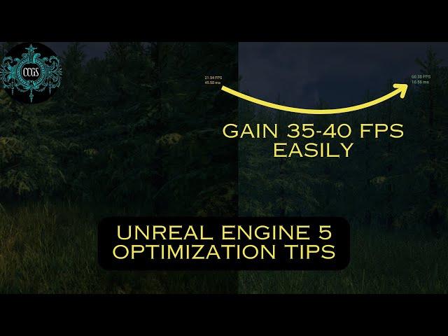 Unreal Engine 5 - Simple Settings to Increase Framerate #ue5 #gamedev #unrealengine #unrealengine5