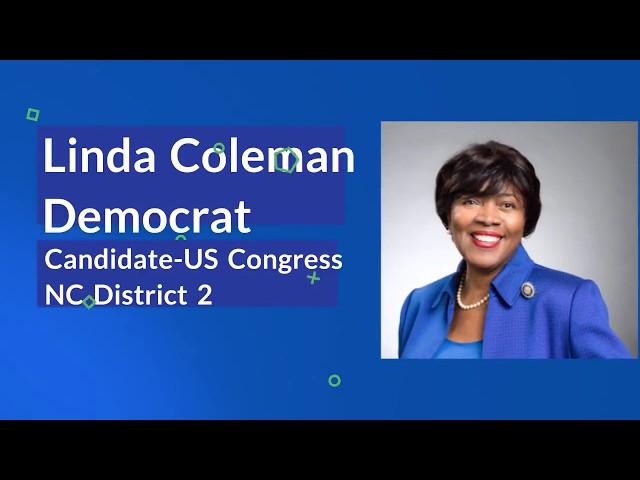 Linda Coleman NC Congressional District 2