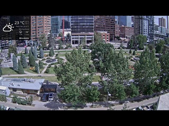 Live Cam, Central Memorial Park, Calgary, Alberta