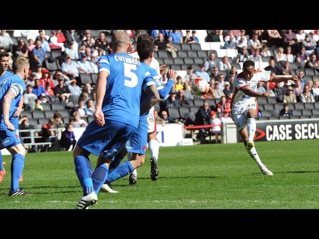 BEST BITS: Rob Hall - MK Dons goals and skills 2014/15