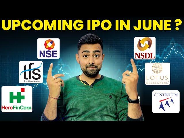 Upcoming IPO In June 25 ? | NSDL IPO ? | Hero Fin Corp IPO ? | NSE IPO ? | Jayesh Khatri