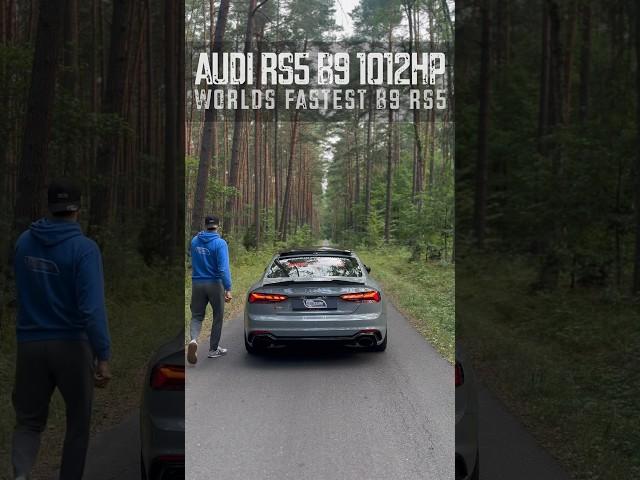 Alone in the forest with 1012hp Audi RS5 B9 | Worlds fastest #audi #rs5