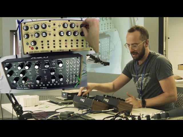 Moog Mother & DFAM Live Jamming Talk/Demo