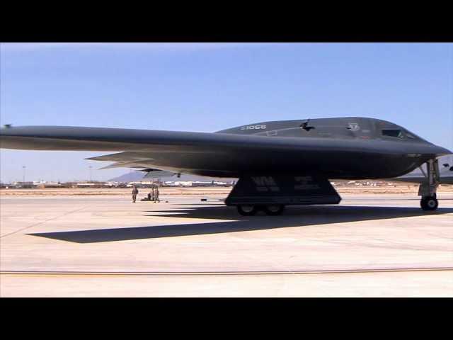 B-2 Stealth Bomber Takeoff