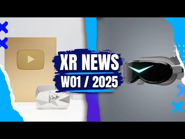 XR News, Sales, Releases (KW01/25) 100.000 Abos!!!, Pimax Dream Air, kaputte Meta Quests