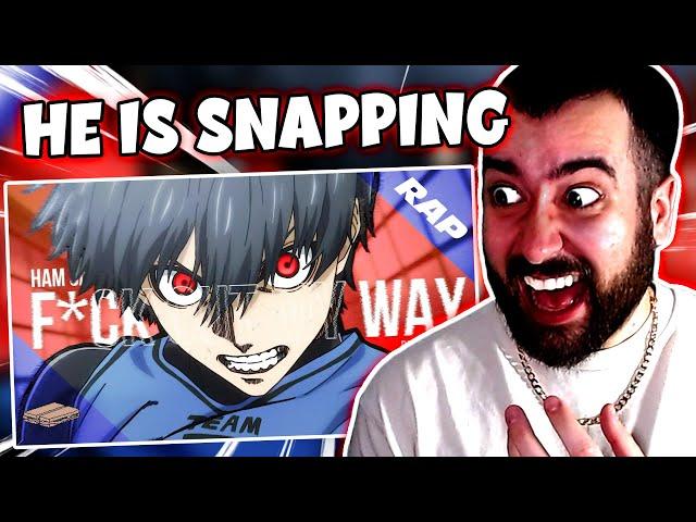 REACTION - BLUE LOCK RAP | "F.O.M.W" | Ham Sandwich (prod. CL!PPED) 「Yoichi Isagi AMV」