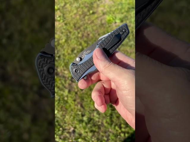 #zerotolerance knives, 0393, Hinderer design, Blue Titanium handle, 20CV blade. #edcknife #ytshorts