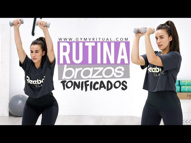 Ejercicios para eliminar rollitos y tonificar brazos | GymVirtual