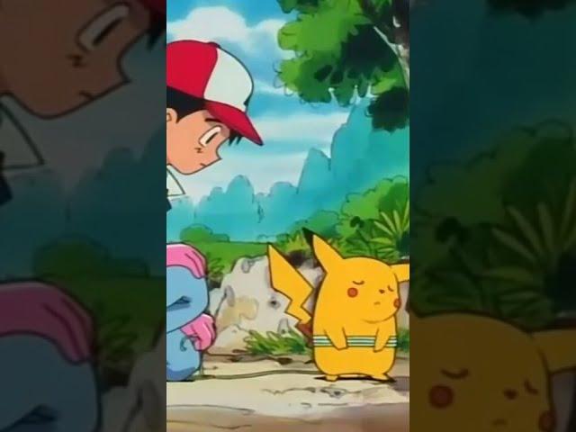 Pikachu funny and #dumb moment   with Ash   Pokemon Season 1  #pokemon #onepiece