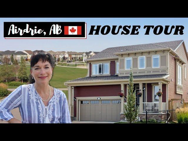 Beautiful House Tour in Airdrie, Alberta  | Val the Realtor