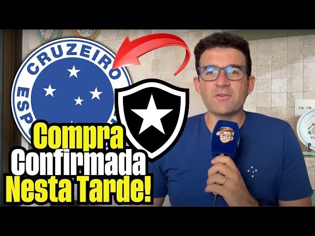 CHORA BOTAFOGO! MATTOS FECHA COM CRAQUE DO FOGÃO! | CRUZEIRO ULTIMAS NOTICIAS