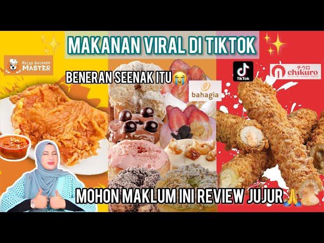 TASYI REVIEW MAKANAN VIRAL TIKTOK : EP 1 | MOHON MAKLUM INI REVIEW JUJUR