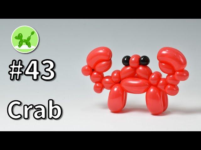 Crab - Balloon Animals for Beginners #43