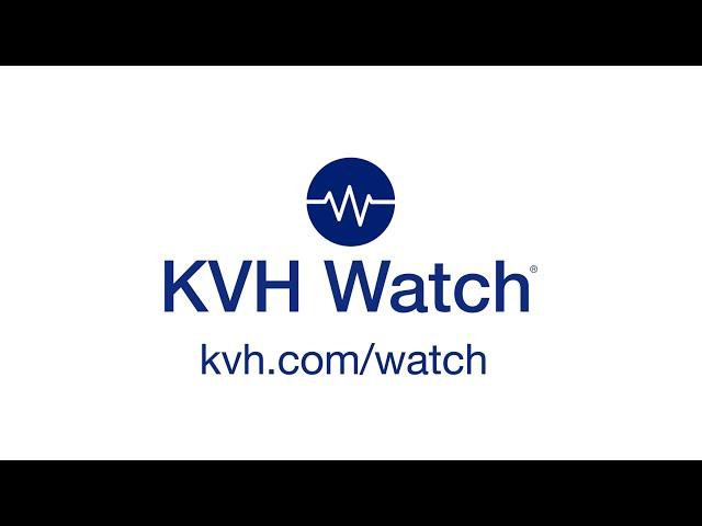 KVH Watch – Ship IoT Connectivity as a Service