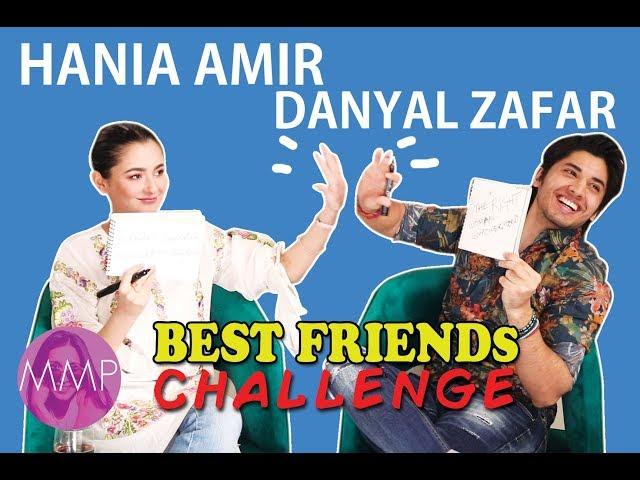 Best Friends Challenge with Danyal Zafar and Hania Amir |Momina's Mixed Plate|