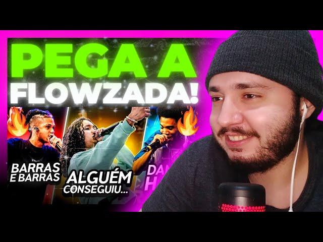 FLOWS ABSURDOS NAS BATALHAS DE RIMA  (SATISFATÓRIO) | REACT BAUEB