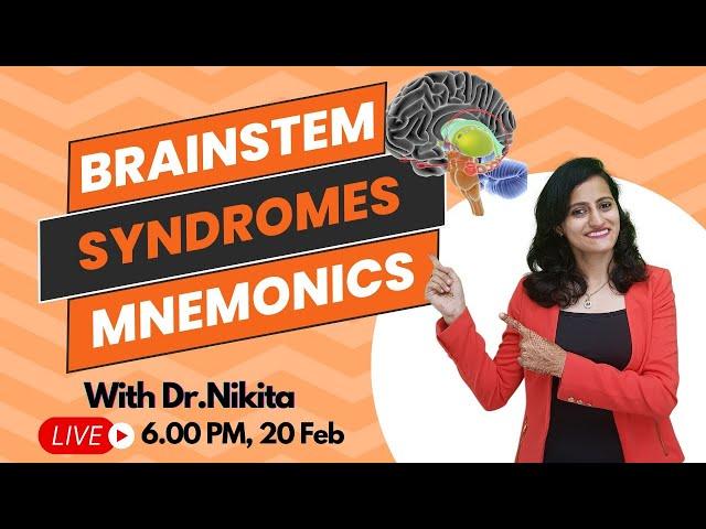 Brainstem syndromes made easy with mnemonics | Dr. Nikita Nanwani | Medsynapse