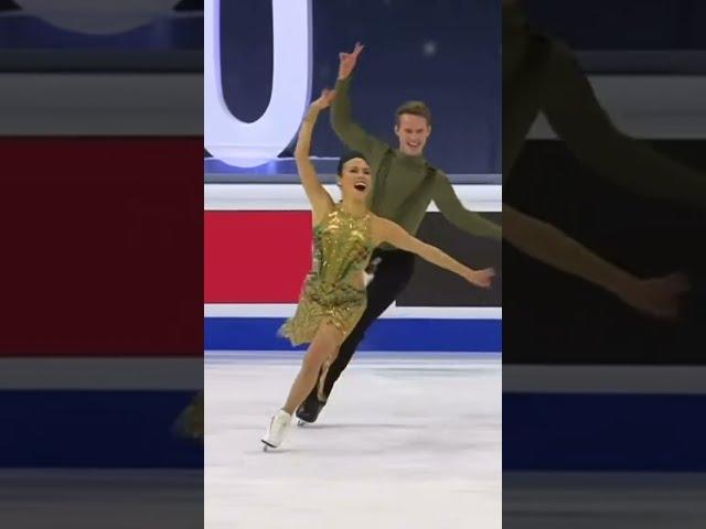 Madison Chock and Evan Bates #figureskating #shorts #chockbates #icedance