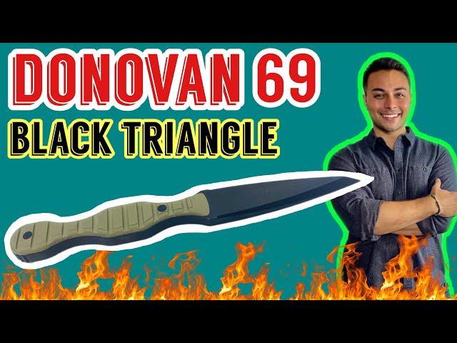 NEW 100% INVISIBLE Self Defense Gadget!? Black Triangle Donovan ‘69 G-10 Everyday Carry Knives | EDC