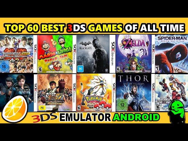 Top 60 Best Nintendo 3DS Games for Citra Emulator Android