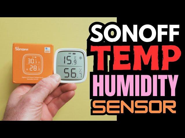 How to use the Sonoff Temperature Humidity Sensor SNZB-02D