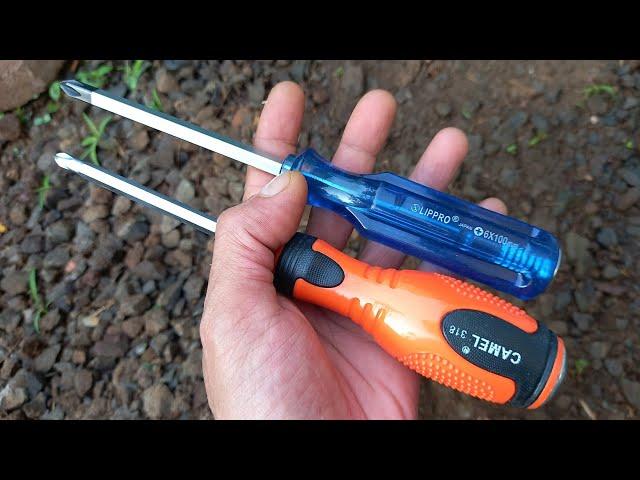 Obeng Ketok PH2 6mm LIPPRO vs CAMEL